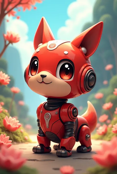 animal,robot,littlered,anime