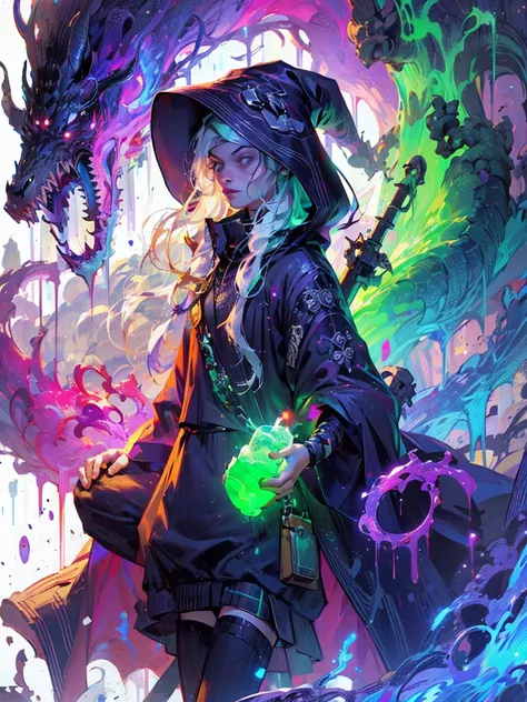 a black cat sitting on top of a white statue, cyberpunk streetwear, tending on art station, name of the character is chad, featured on dribble, nun outfit, benevolent android necromancer, tiktok video, artgram, very very clean, polish hyper - casual, the m...