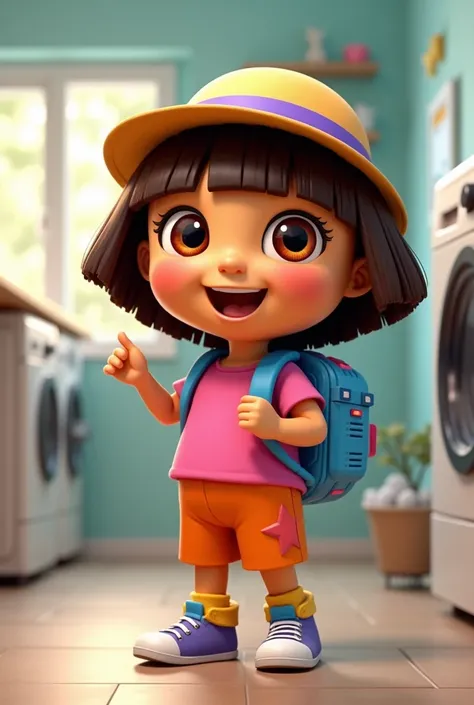 Dora the washing machine 
