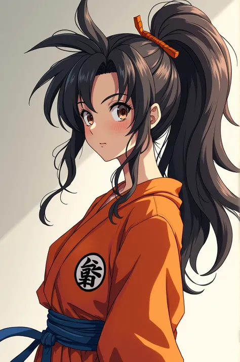 Anime style female goku