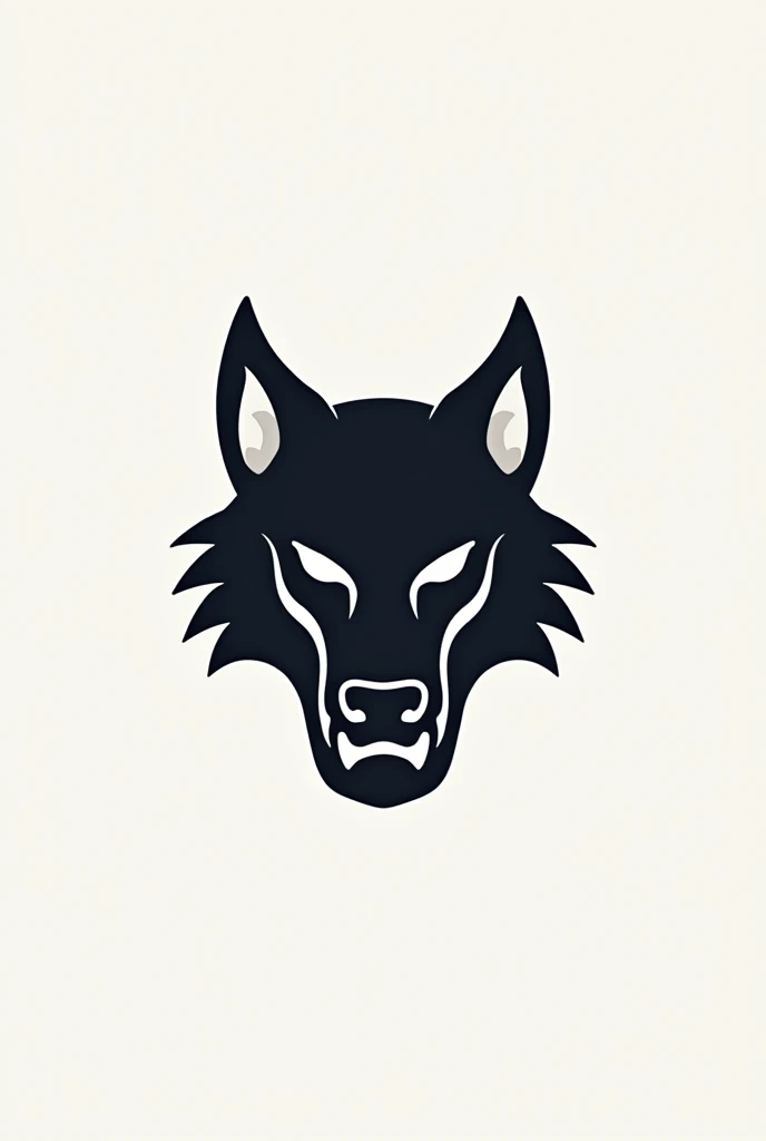 Minimalist Cerberus logo for sportswear
