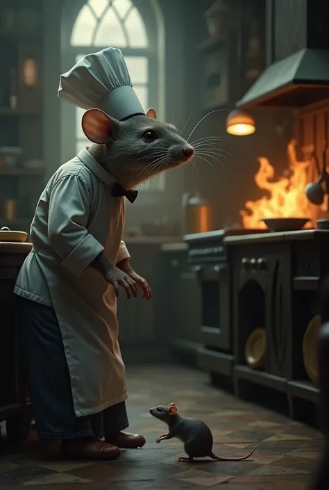 Eager to explore this newfound power, the head chef in the kitchen eagerly consumed the potion. To his surprise, the potion had an unexpected side effect. Instead of understanding the language of animals, the head chef in the kitchen found himself transfor...