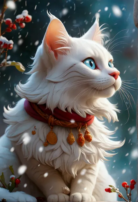 Certainly! Here’s the story of Snowflake the white cat from her perspective: