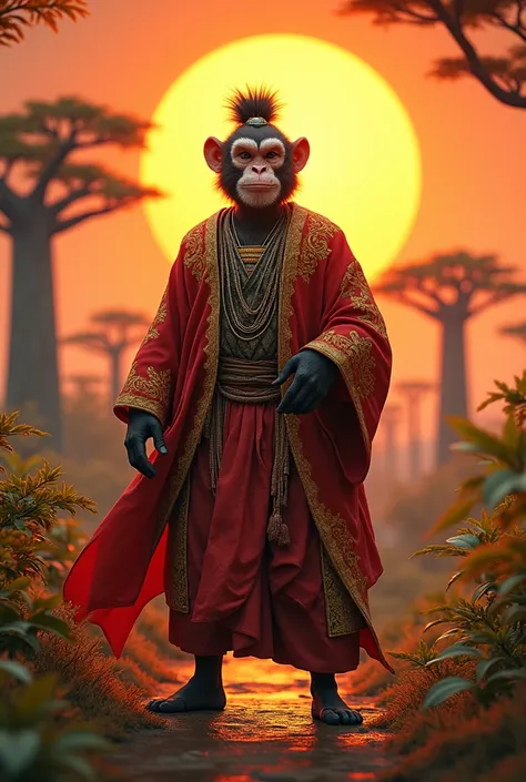 (photorealism:1.2), njgerian sun wukong