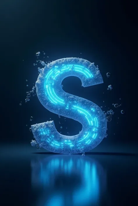 Create an animated version of the SeaArt.ai logo with dynamic FX effects. The logo should incorporate flowing, fluid animations that mimic the motion of ocean waves, with glowing, bioluminescent highlights. Add shimmering light reflections and subtle parti...