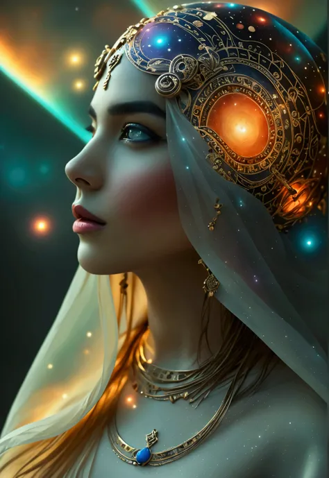 A collection inspired by the myths and legends of the cosmos, using astronomical symbols and galactic colors. The collection seeks to capture the wonder and mystery of the universe in sophisticated and ethereal garments..