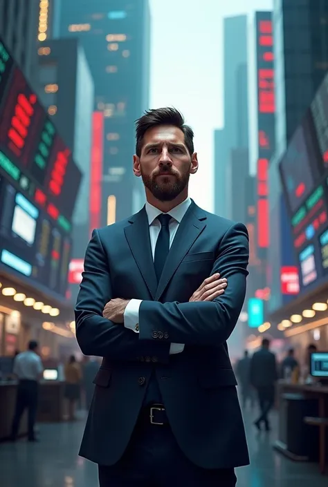 Messi as a broker.