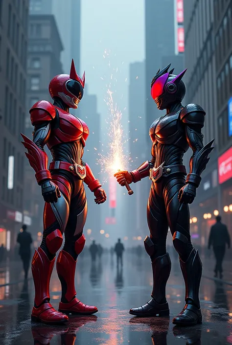 Kamen Rider Ryuki vs Kamen Rider Ryuga