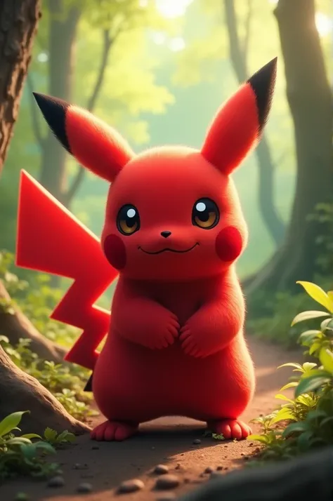 Red Pikachu 