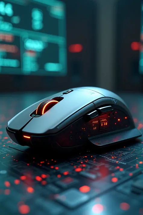 Electronic security mouse 