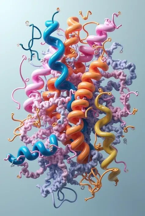 more protein structure with protein word only