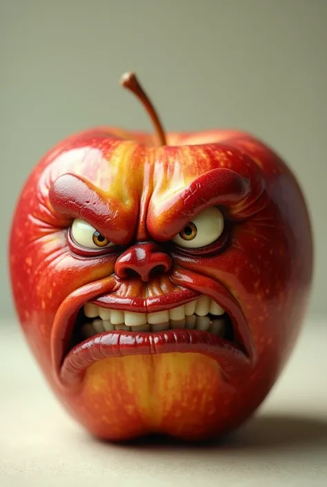 Angry apple

