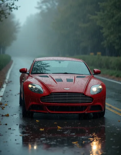 Beuldor Car in the rain