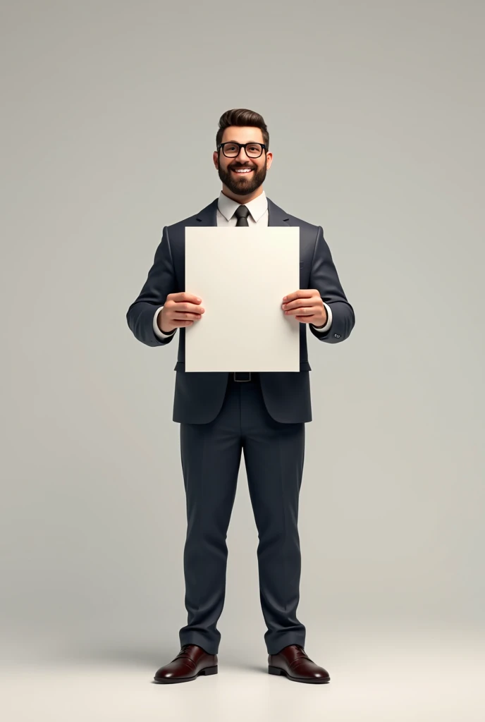 Image of a Person with a Document: Someone holding a document confidently, maybe with a slight smile, transmitting transparency and trust.