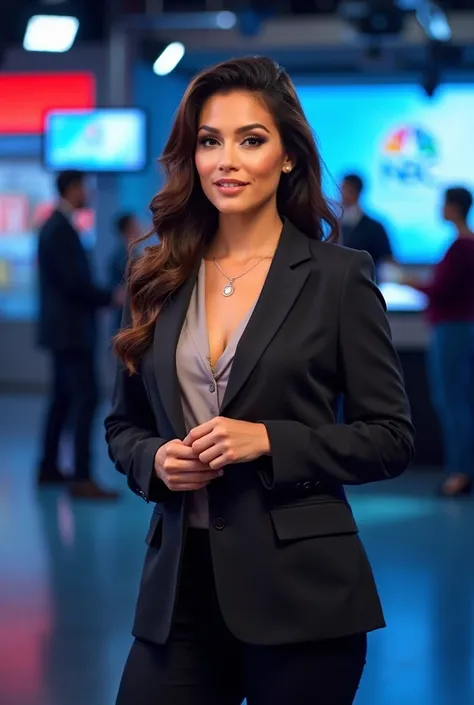 hot latina reporter television