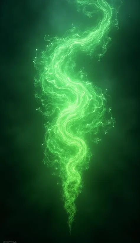 a mystical green fire logo poster for the film "Kon Murshid?", highly detailed, 8k, hyper-realistic, fantasy, magical, vibrant colors, dramatic lighting, intricate design, mesmerizing, ethereal atmosphere, visually stunning, captivating, cinematic quality ...