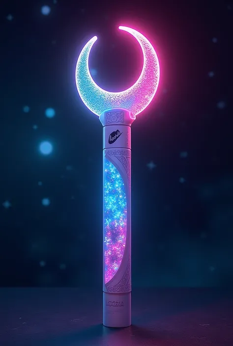 crea un lightstick para el grupo de k-pop loona