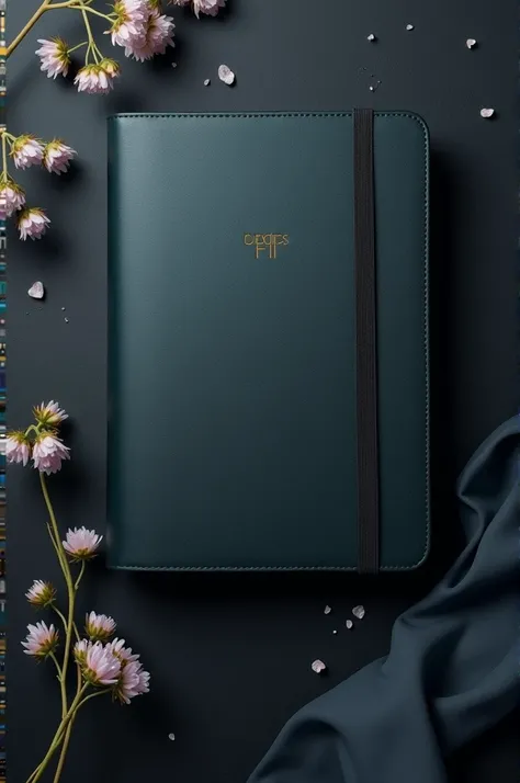 Create notebook covers with dark colors
