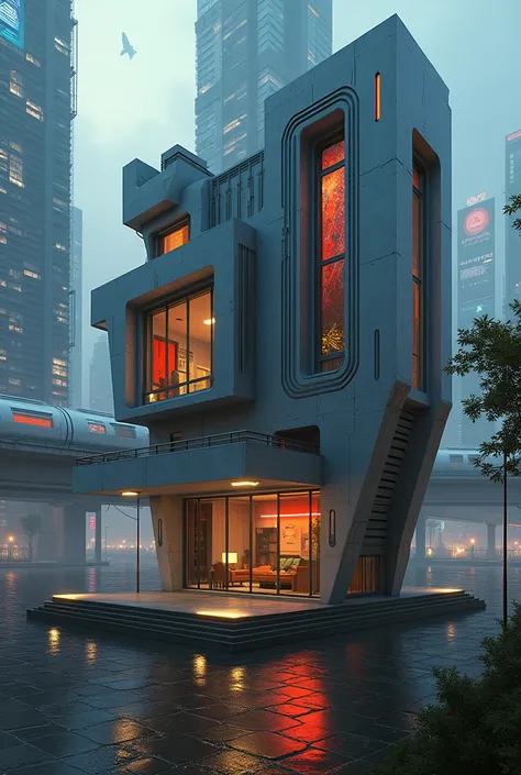 Cyberpunk casa.

