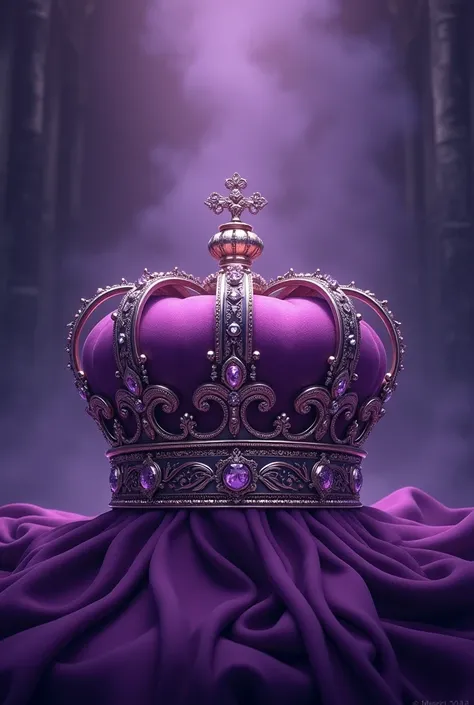 Purple, purple, like a royal crown,