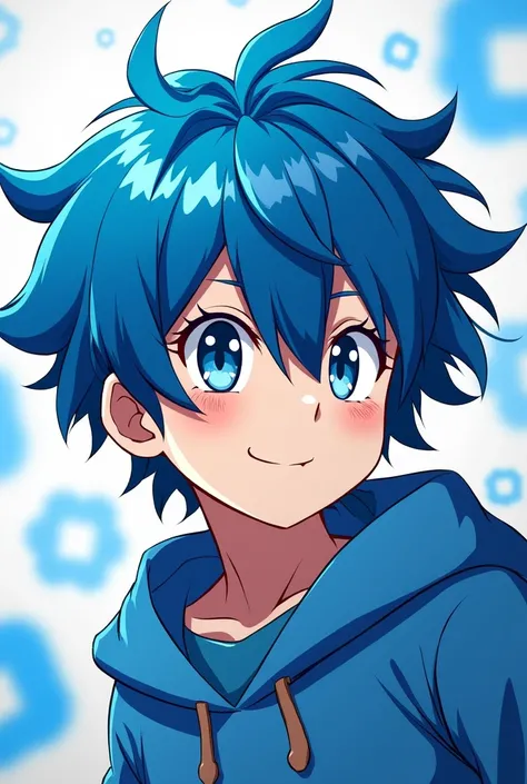 MAKE A ANIME CHARACTER A BOY ATTITUDE BOY YOUTUBE LOGO WITHOUT TEXT IMAGE COLOUR BLUE