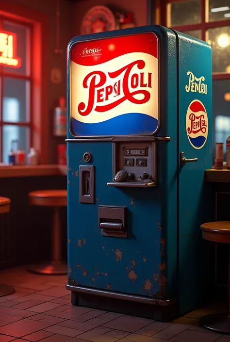 Pepsi soda machine from the 80s