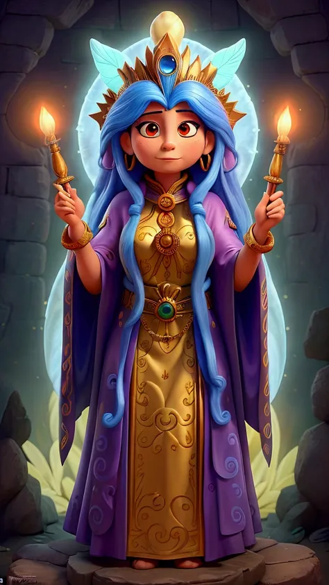 4 - Chimalma – The Visionary Priestess Chimalma is a devoted priestess, with a deep connection to the gods. She is serious and enigmatic, often speaks in riddles. Your views are respected, but also feared, because she believes she carries the words of the ...