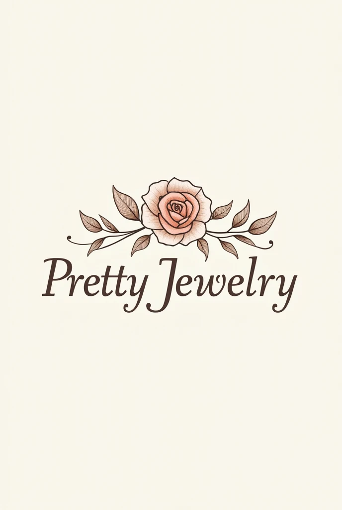 Make a logo for jewelry sales called Pretty Jewelry 