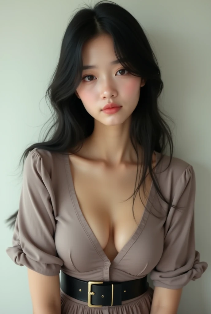 A sexy Young asian student, high quality.