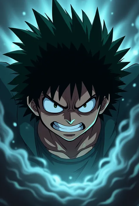 Myhero academia angry face hounted background