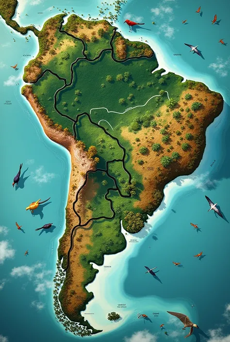 CONCEPTUAL MAP OF THE AMAZON 