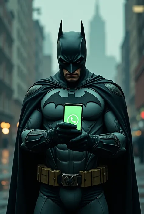 whatsapp + Batman
