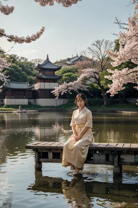 Concept: Highlight the calm and serenity of Seoul’s historic landmarks.
Location: Gyeongbokgung Palace, particularly near the tranquil ponds and bridges.
Outfit: Elegant, flowy attire in soft pastels or traditional hanbok.
Pose Ideas: Sit or stand graceful...