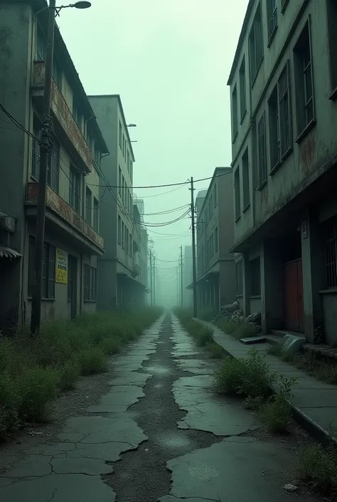 an abandoned street