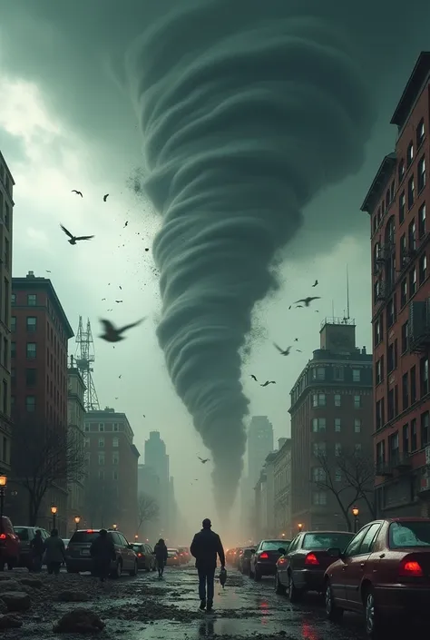 A tornado outbreak in New York City