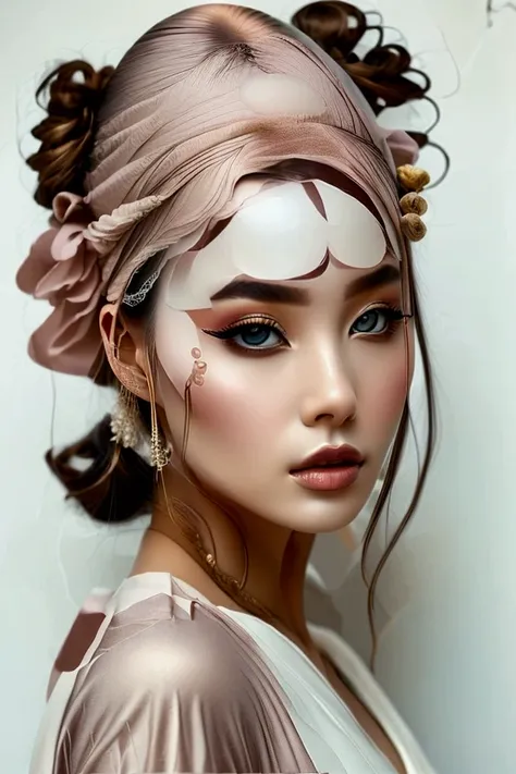 director: ang lee style: elegant simplicity makeup: soft, harmonious colors like soft pinks, beiges, and light browns. use a lig...