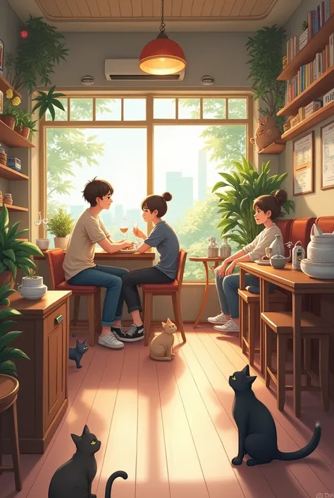 Cat Cafe Real Images