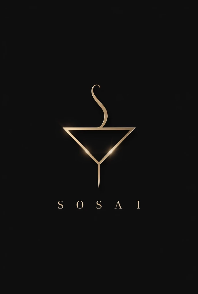 create a minimalist yet eye-catching logo for a company called: sosai