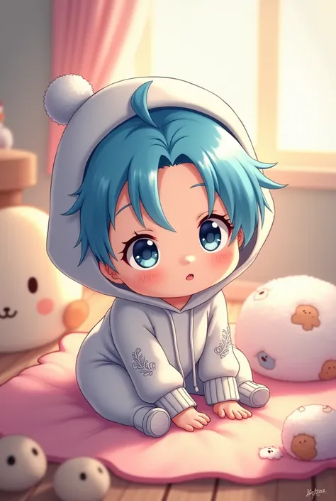 jellal fernandez in baby outfit