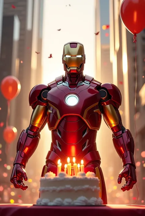 Happy birthday Iron Man 
