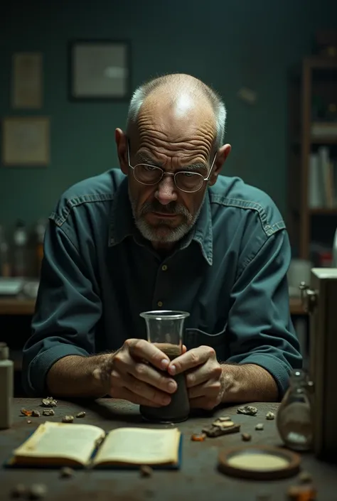 walter white fighting his own dementia