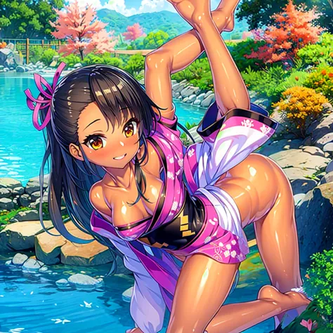 (masterpiece, Highest quality:1.2), yukata, NUDE