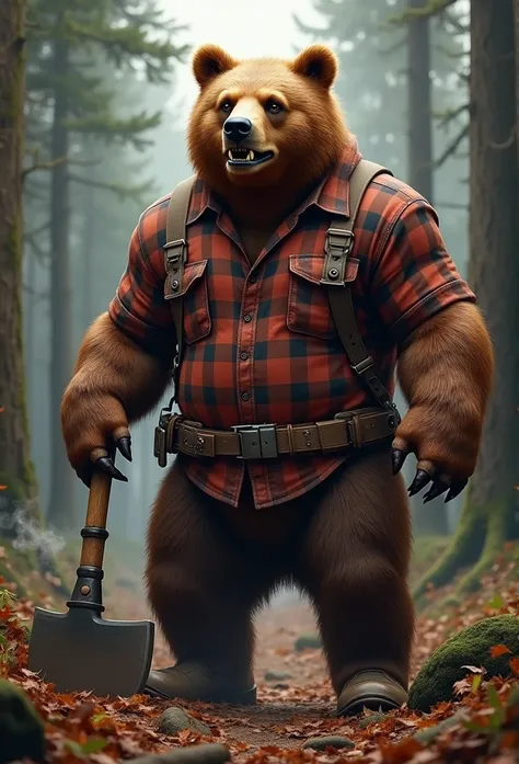 Lumberjack Bear