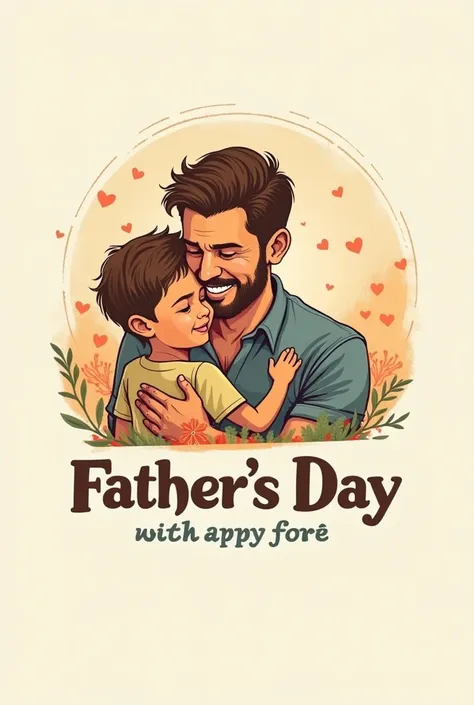 Logo for t-shirt  father day 