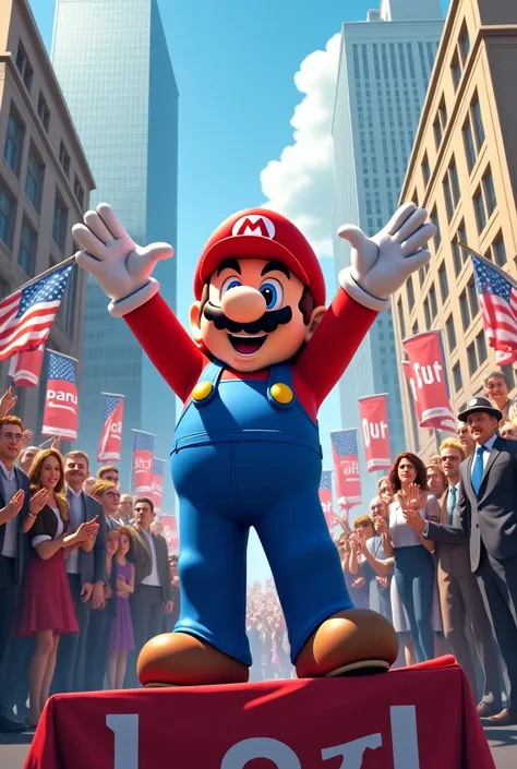 mario bross in the mayoral election 

