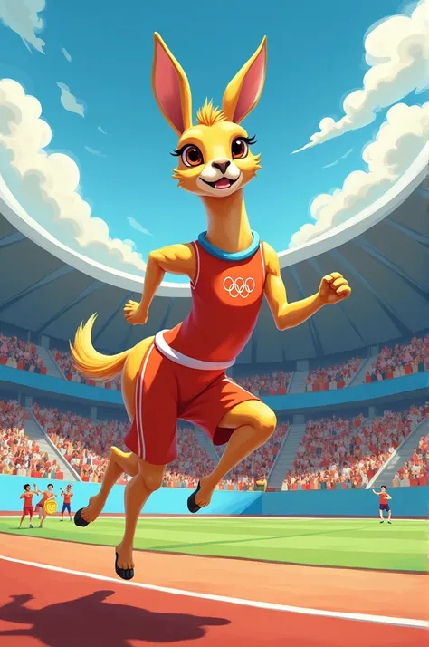 Vicuña Olympics Mascot 