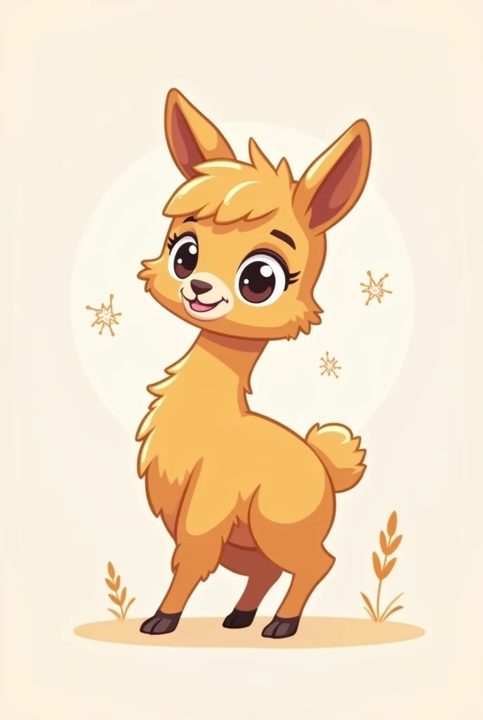 Olympics mascot chibi vicuna