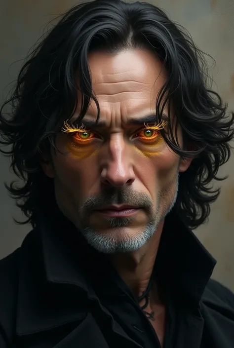 sirius black (tio do harry potter) with the eyelashes (you give hair to the eyelids) golden 