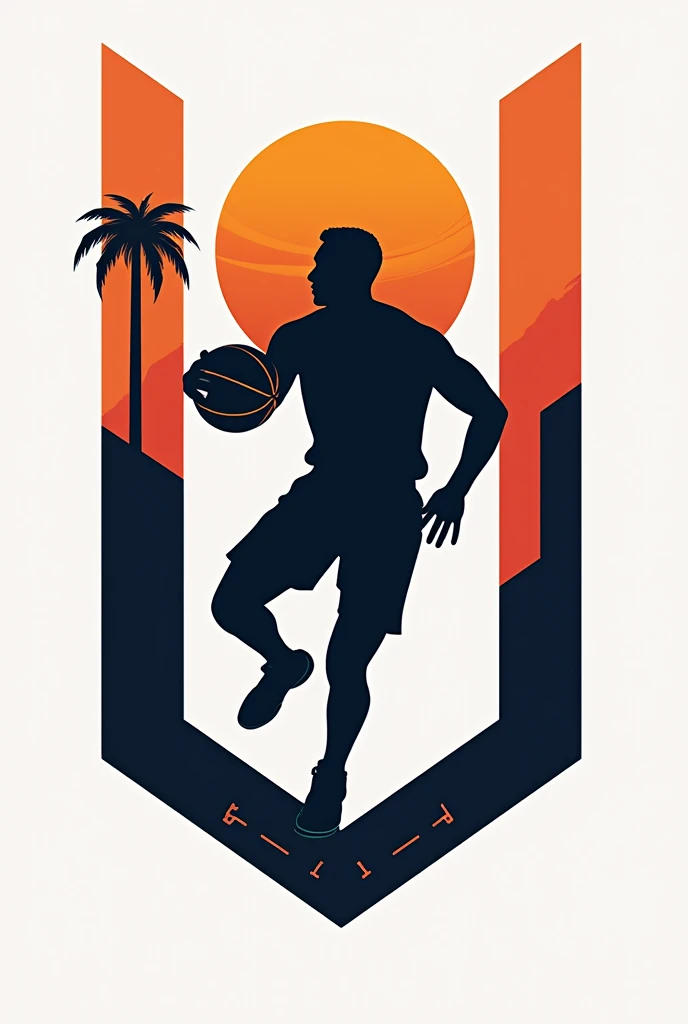 Create a logo image for BLV Henry related to basketball