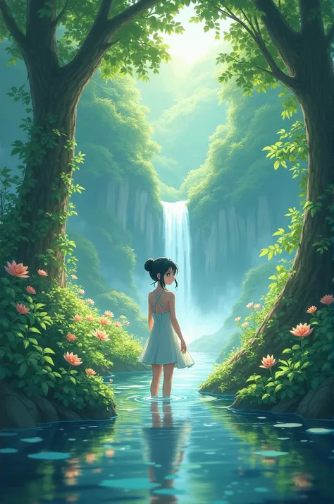 Anime in nature 